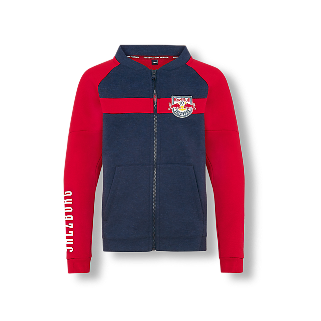 red sweat jacket