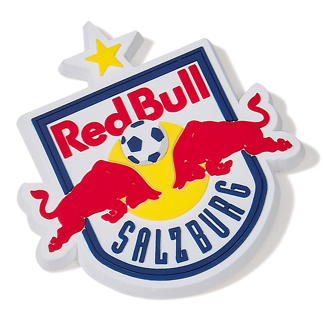 FC Red Bull Salzburg Shop: RBS Color Crest Magnet | only here at redbullshop.com