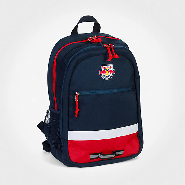 Bags Backpacks Official Red Bull Online Ecs Striped Backpack Ecs18013 Ec Red Bull Salzburg