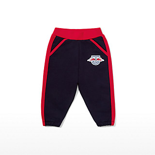 red sweatpant shorts